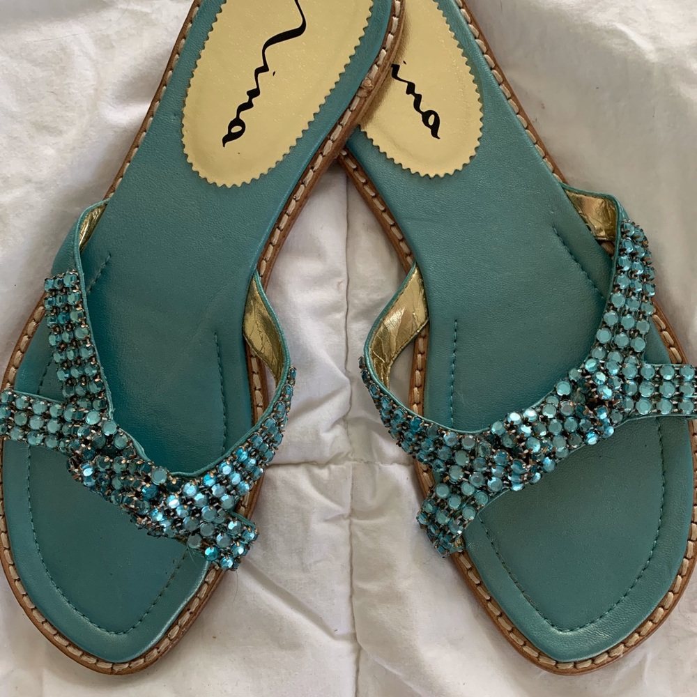 Dressy Nina Slides with Original Box
